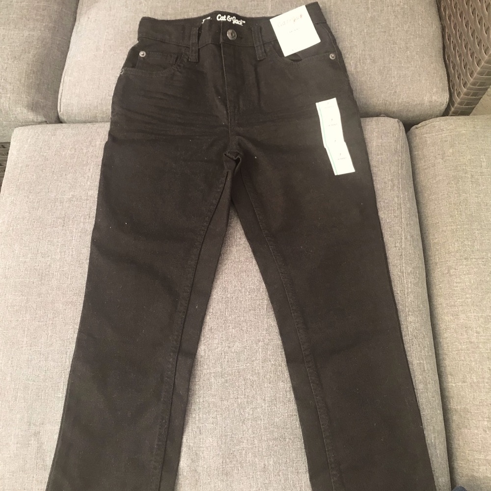 Navy blue kids jeans